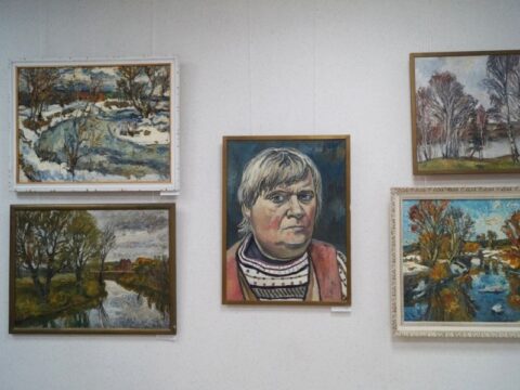 Выставка живописи, освященная пейзажам Протвино, открыта в музее города Новости Протвино 